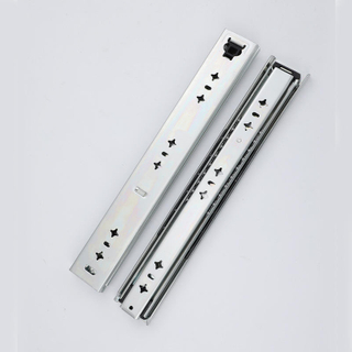 5320 Bloqueo de cajón de servicio pesado Tasas de treinta de tres sección Rodamiento de bolas de extensión completa Rail industrial de acero enrollado fría 120 kg