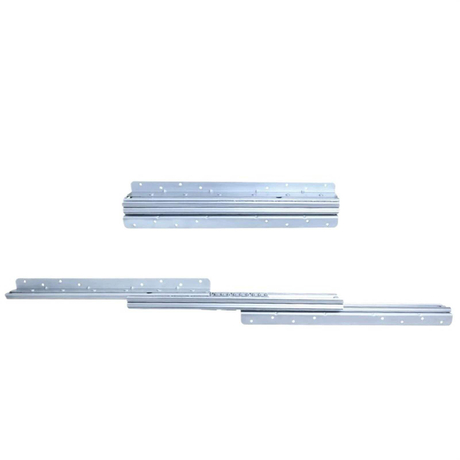 Cajón de servicio pesado Subdinterio Tobogán Fuera montada en la parte inferior Extensión completa Cajón oculto Runners de rodamiento de bolas Escalera