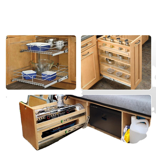 Controles de cajones de servicio pesados ​​competitivos de 51 mm hechos en Jieyang China acero enrollado galvanizado con amortiguación de primavera