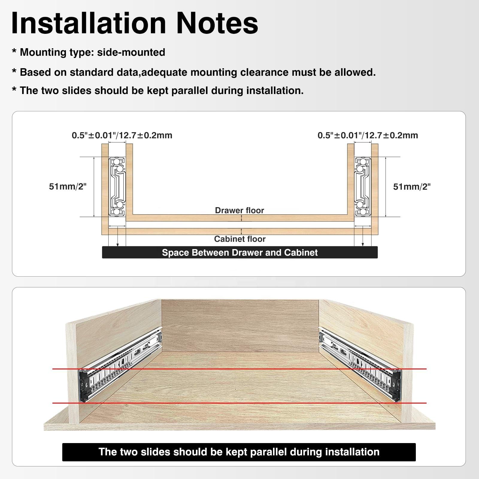12 14 16 18 20 20 22 24 26 28 30 32 34 36 38 40 44 48 52 56 56 60 pulgadas Rodamiento de bolas de montura lateral