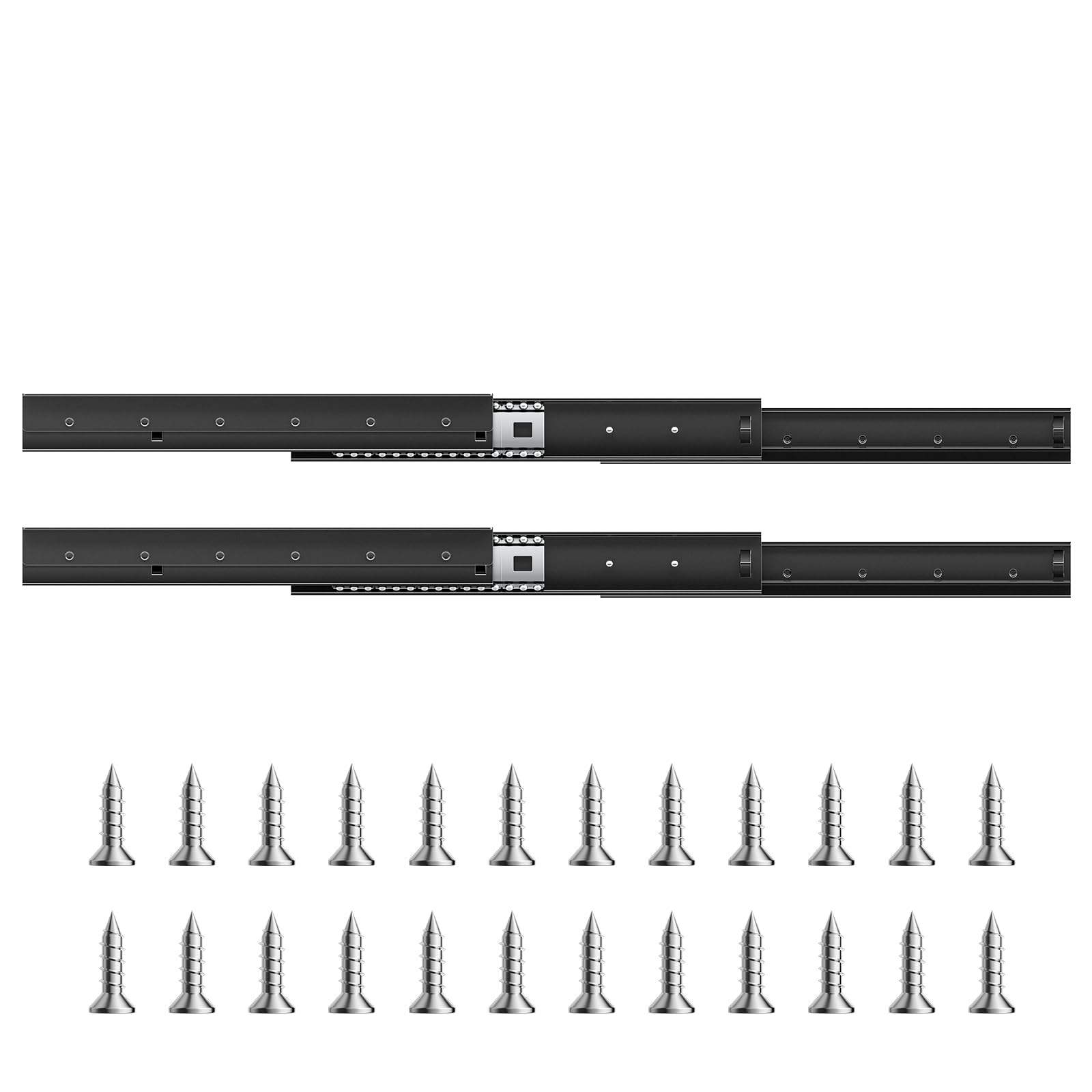 Clásico Push Open 3 pliegues de rodamiento de bolas Diapositiva en China Factory 45 mm de ancho zinc chapado en tobogán china Jieyang vende