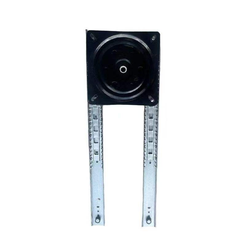 Accesorios para muebles de muebles de la mesa de giro de la isla deslizante de 38 mm de ancho de 38 mm para el rodamiento de bolas de acero cuadrada de cocina abierta