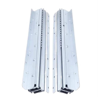 Cajón de servicio pesado Suboñido Tasillo Tasan de 24 pulgadas Montada Montada Full Cajón oculto Sluyes Roya de rodamiento de bolas Raques de metal