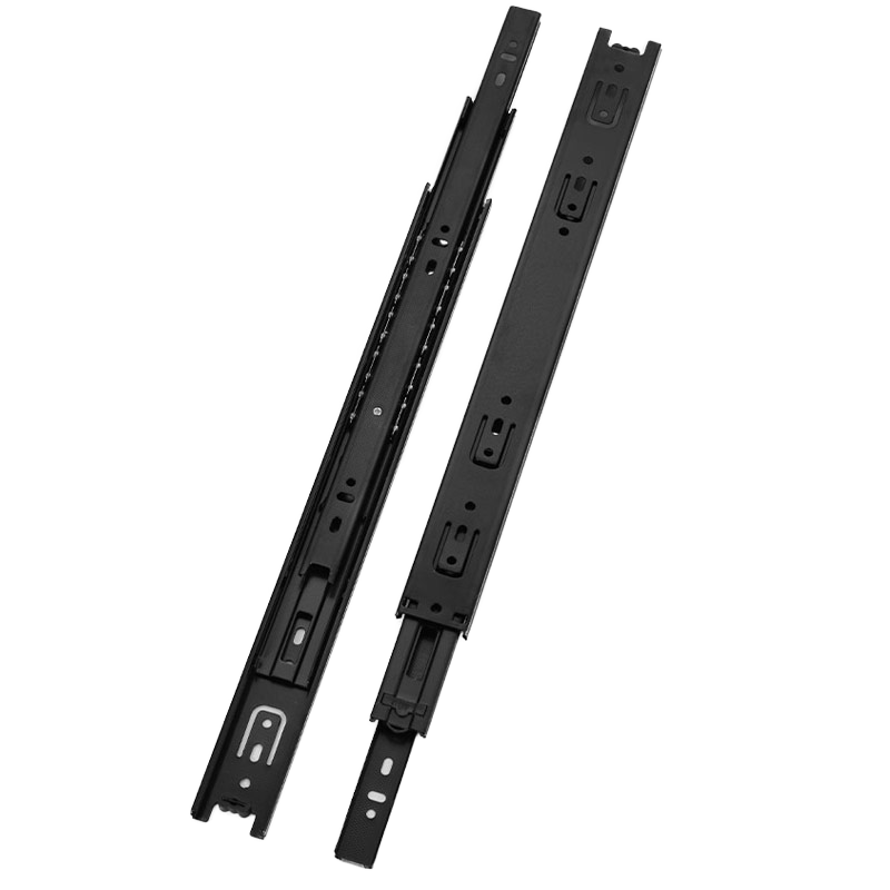 Moderna extensión completa Cajón telescópico Cajón de tobogán de acero hardware de muebles de acero para zinc para gabinetes de cocina y comedor