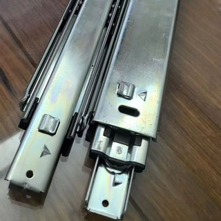 Tobogán de cajón de cierre suave de servicio pesado Montaje lateral de extensión completo 12 14 16 18 20 20 22 24 pulgadas Guía de seguimiento de bolas Guía deslizantes