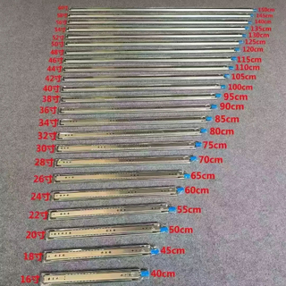 Roya de rodamiento de bolas de extensión completa regular con un montón de montaje lateral de servicio pesado separable