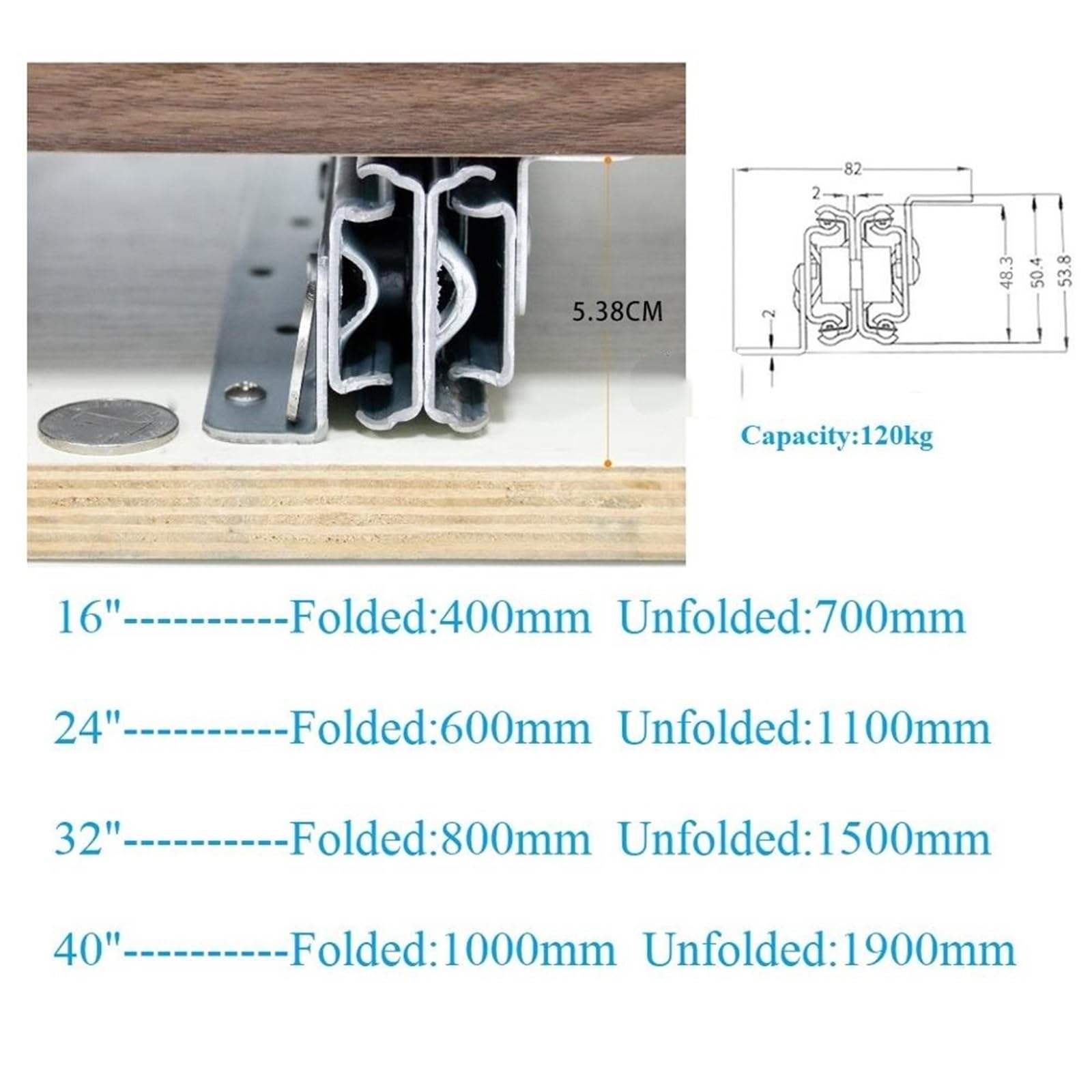 Cajón Rodamiento Rodamiento Deslizamiento Marco de la base de la base de rendimiento pesado Cajón del gabinete Cajón del cajón del fondo del fondo del fondo del fondo del fondo de la extensión completa
