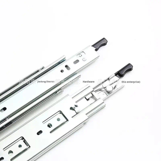 Riestres de guía de carga de carga automática de 51 mm de ancho de alta resistencia Riestres de amortiguación de amortiguación de tres secciones Toblos de diseño moderno de diseño industrial