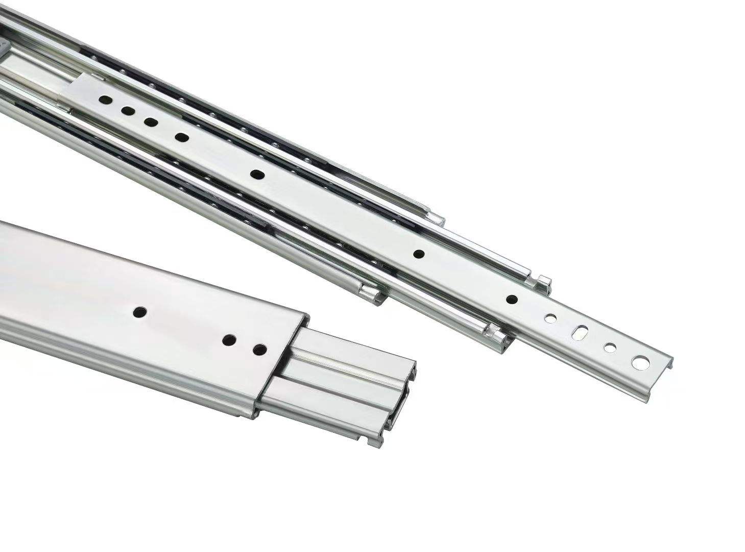 Venta directa de fábrica Diapositivas de cajones de servicio pesado 1 par Extensión completa Royets de rieles deslizantes Gabinete Runners