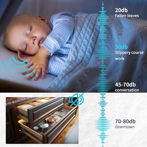 Extensión completa Dominio pesado de 100 libras Cajón de rodamiento de bolas de metal Deslizadores suaves Close de 14 pulgadas corredores para el montaje lateral 12 16 18 20