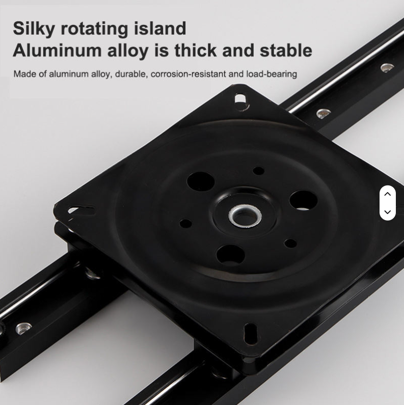 Mecanismo de rotación del sistema de riel superior Tabla deslizante de encimeras expandibles Tabla deslizante para la extensión de la isla de la cocina