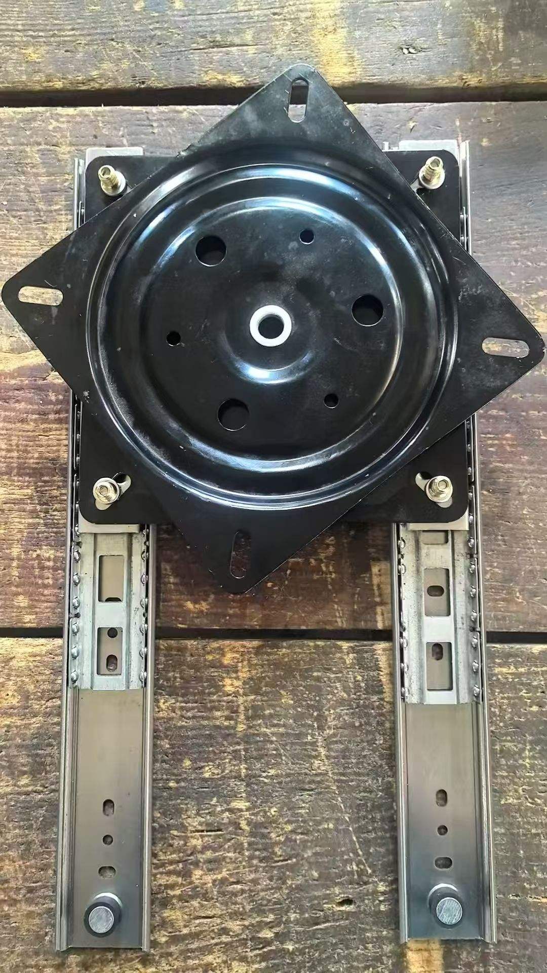 Ródido de bolas de acero giratoria de la pereza Susan bandeja giratoria fuerte gabinete de mesa resistente perfil bajo para 360 mesa girar por la mesa tobogán