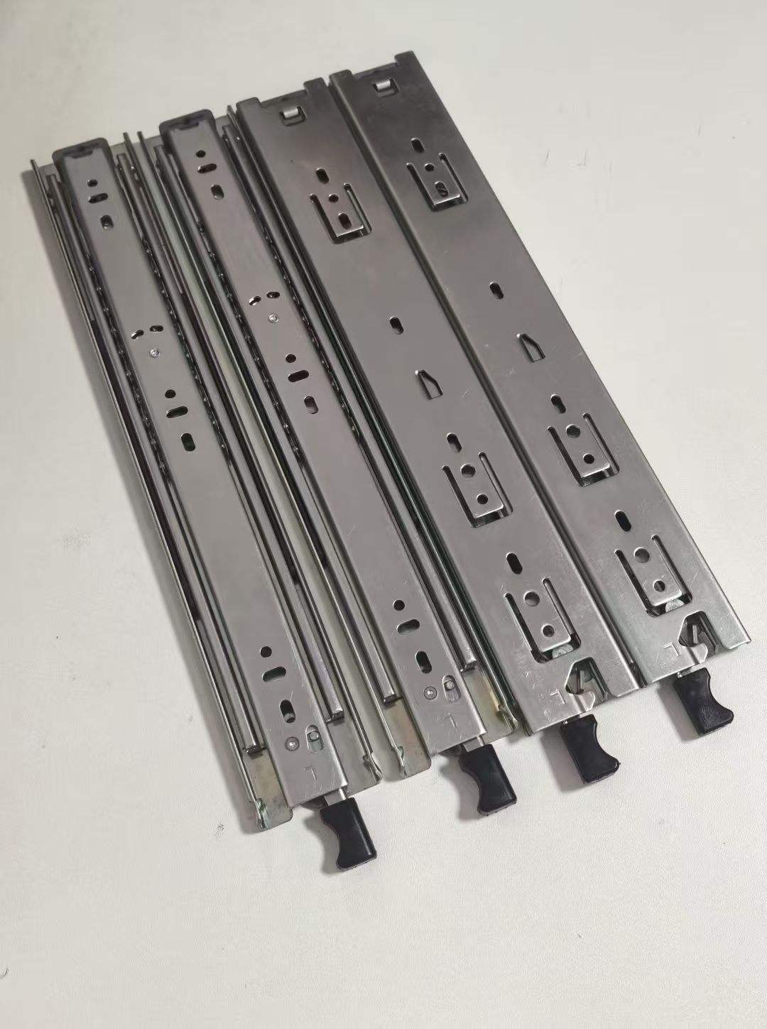 Popping automático personalizado 3 veces Push Abrir cajón Slide Slide Telescópico Rodeador de rodamientos de rodamiento de bolas