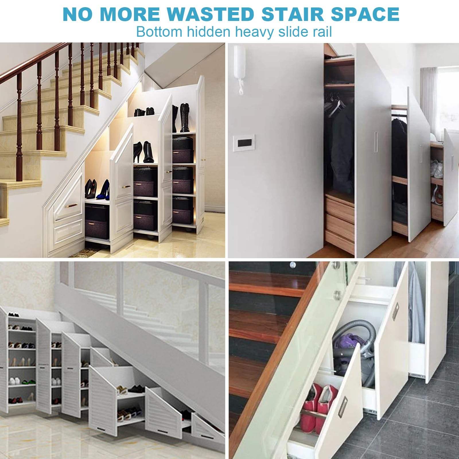 Cajón Rodamiento Rodamiento Deslizamiento Marco de la base de la base de rendimiento pesado Cajón del gabinete Cajón del cajón del fondo del fondo del fondo del fondo del fondo de la extensión completa