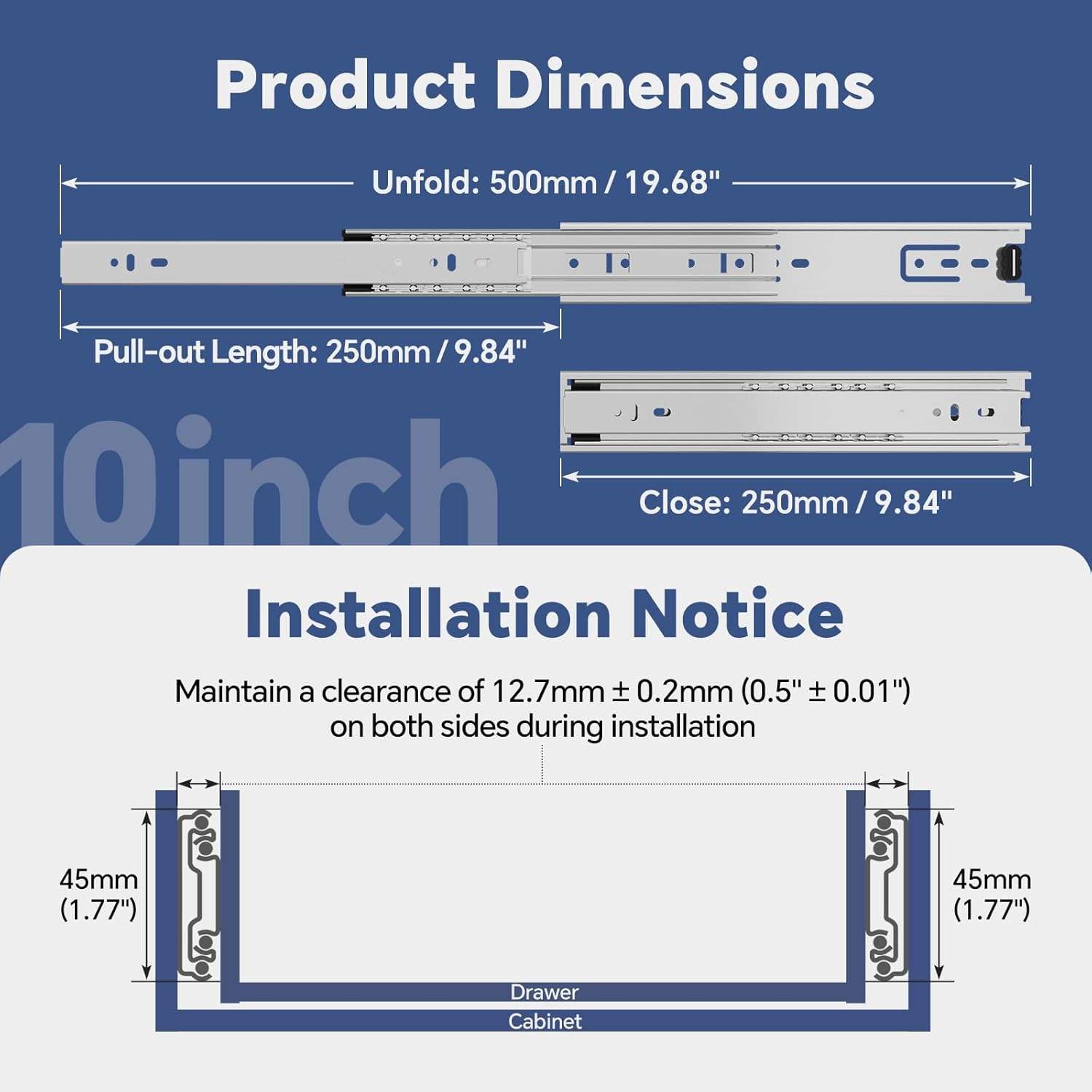 Telescopios de amortiguación Tobogán Toboganes Gabinete de cocina Riestras de deslizamiento Push Cajón de cajón abierto Cajón suave Cajón de rodamiento Tobogán
